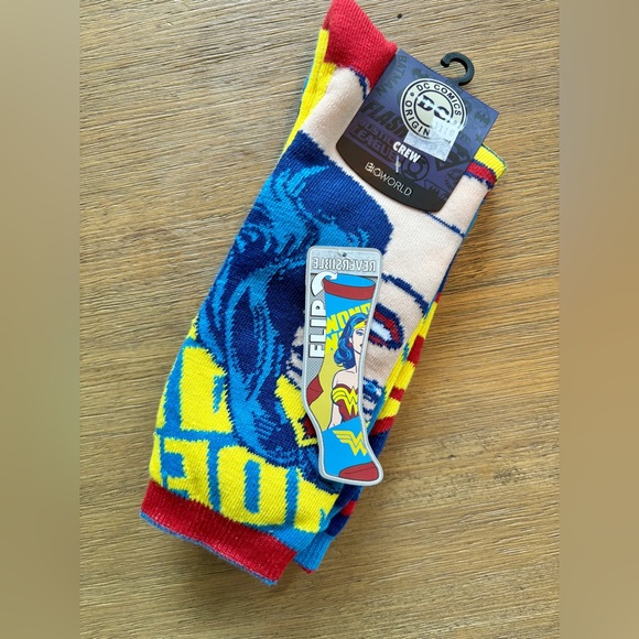NWT Reversible superhero socks - Picture 1 of 3